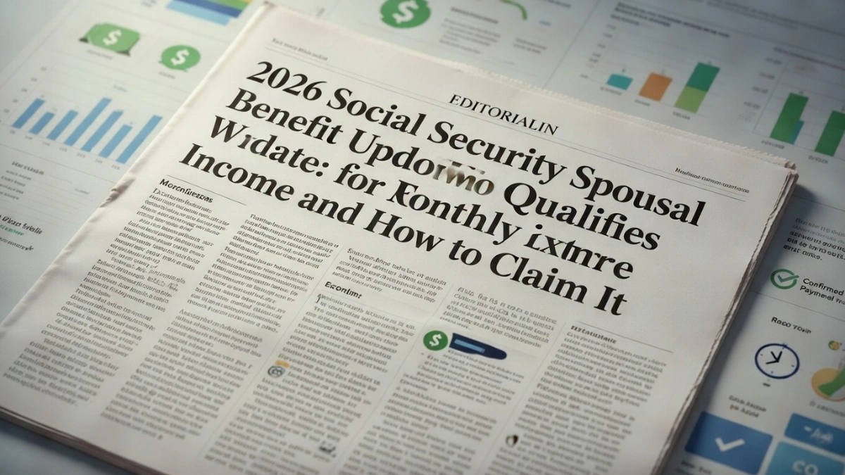 2026 Social Security Spousal Benefit Update