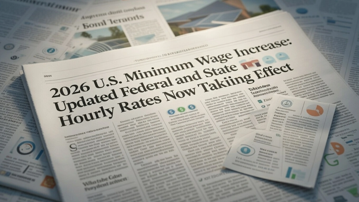 2026 U.S. Minimum Wage Increase