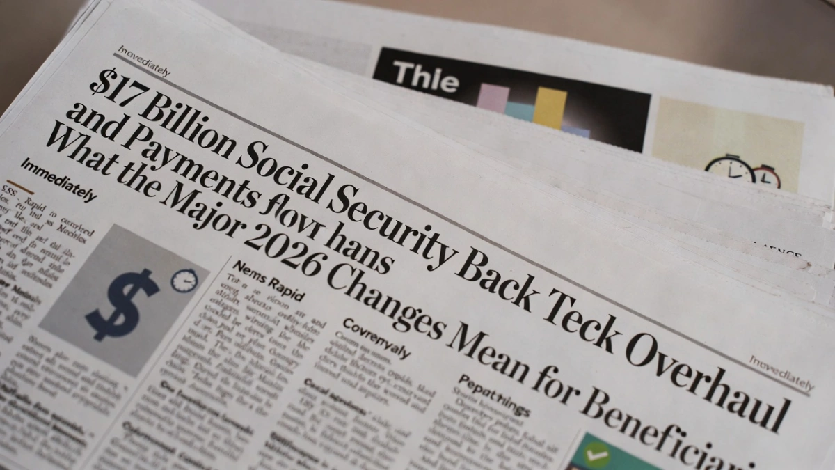 Billion Social Security Back Payments and Tech Overhaul