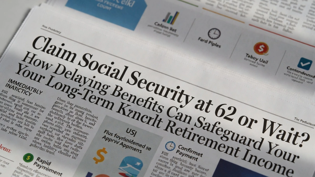 Claim Social Security at 62 or Wait