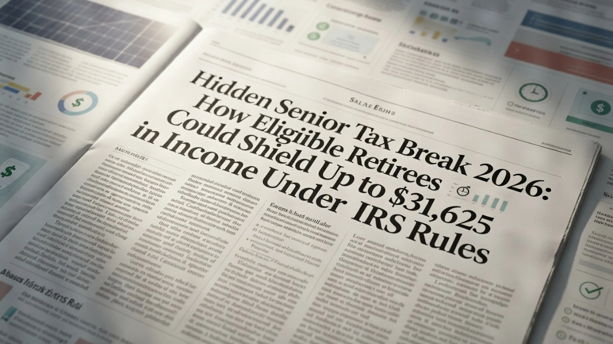 Hidden Senior Tax Break 2026