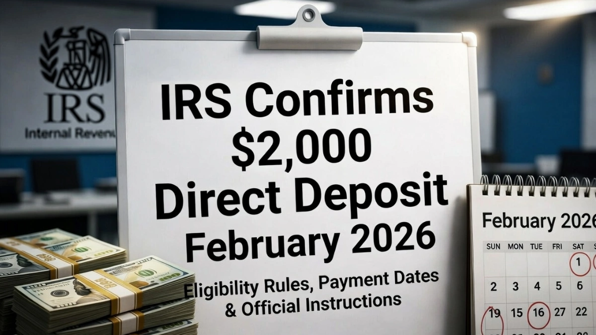 IRS $2,000 payment 2026