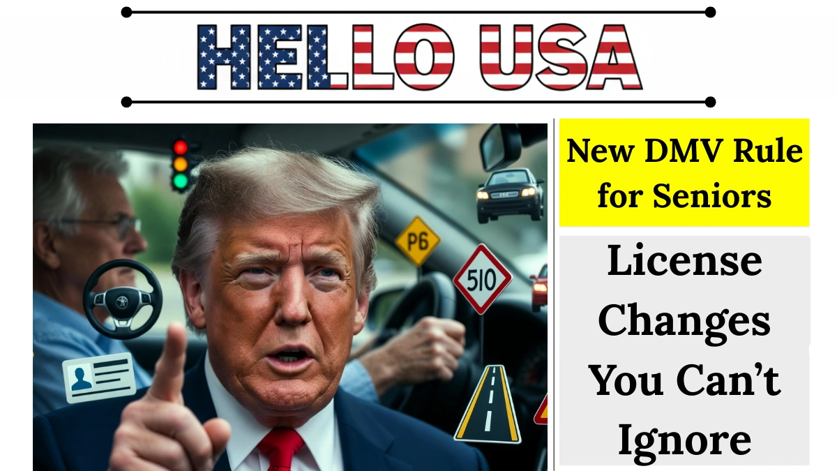 New DMV Rule for Seniors